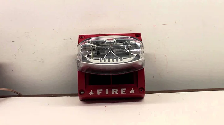 System Sensor MASS2415ADA Fire Alarm Test