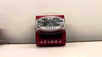 System Sensor MASS2415ADA Fire Alarm Test