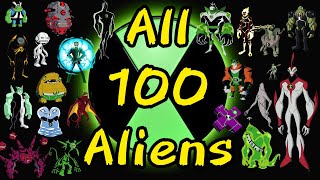 Ben 10: All 100 Aliens name and Abilities Explained (All Series   Unseen Aliens)