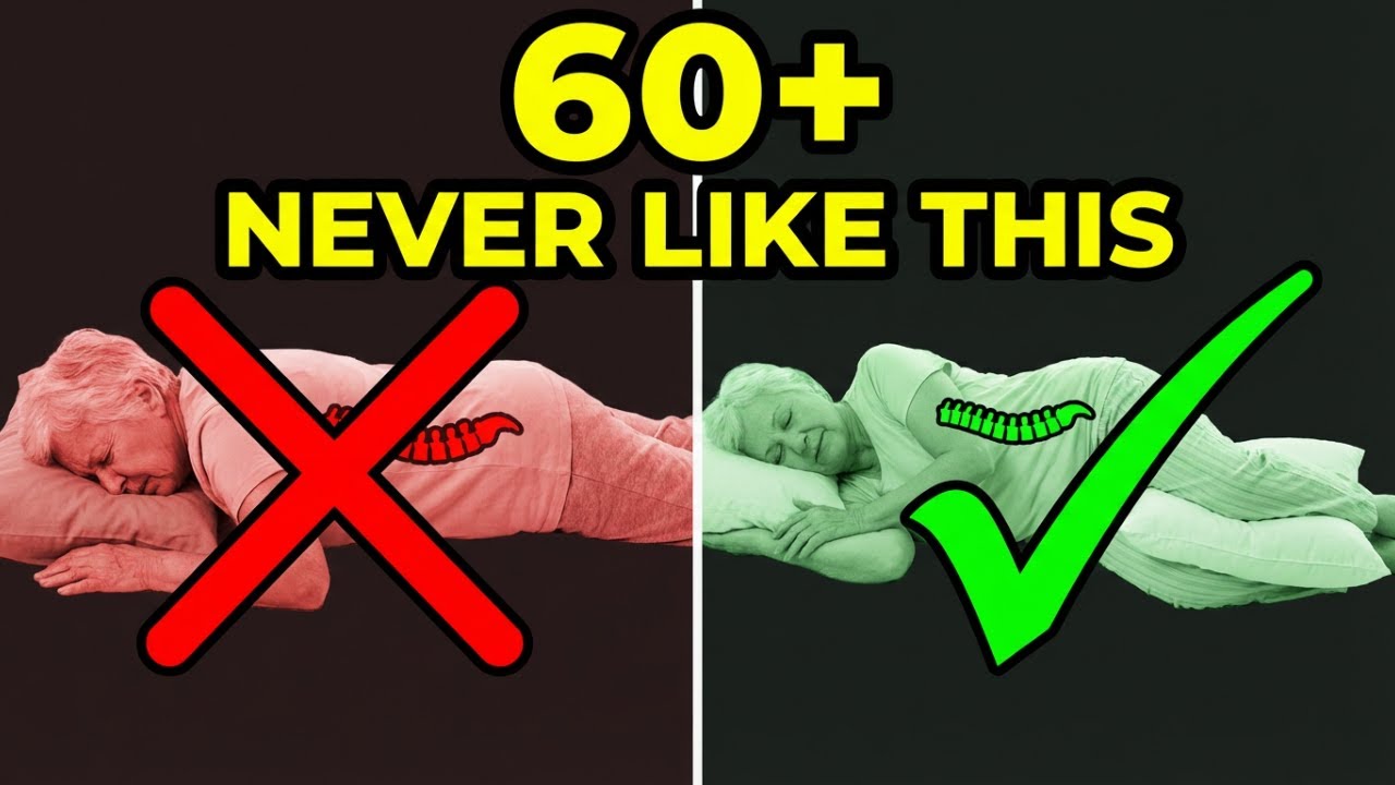 OVER 60: AVOID THESE 4 SLEEPING POSITIONS (AND USE THESE 4 INSTEAD!)