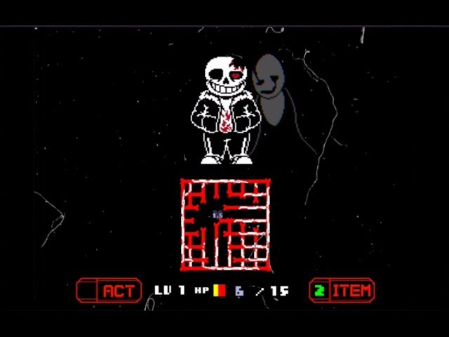 No Hit Horrortale Sans battle 2, Undertale Fan-Game