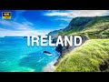 FLYING OVER IRELAND 4K UHD - Relaxing Music With Stunning Beautiful Nature (4K Video Ultra HD)