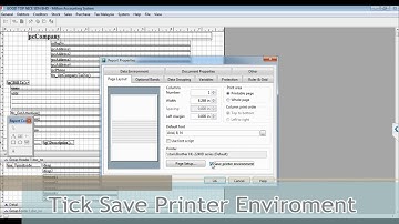 How to Set Invoice into Letter Size