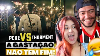 (SEU PAI CH#IR0 O P# DO SALGUEIRO 🎧) REACT PEKE VS THORMENT [GRANDE FINAL 👑] 522º Batalha do Tanque