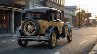 1931 Datsun Type 10 – The First Nissan Car Ever Made | Rare Vintage Classic