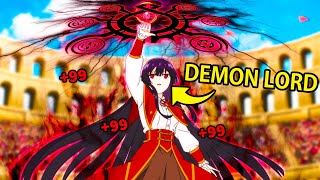 Girl Reincarnates With Her Level 99 Dark Magic So Everyone Thinks She Is The Demon Lord
