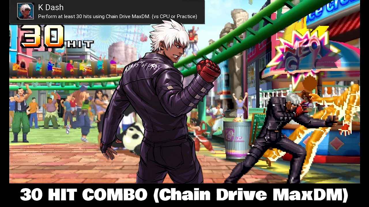 K Dash (RetroAchievements) - KOF 2002UM (PS2) [Combo in