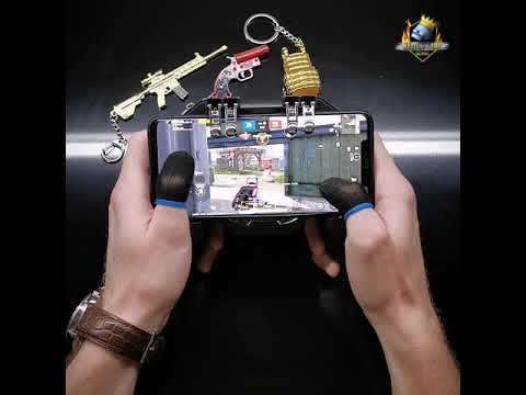 Джойстик геймпад триггер для телефона (смартфона) с охлаждением для PUBG Mobile DL-88