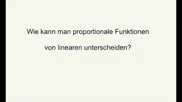 Was ist der Unterschied zwischen lineare Funktion und Funktion?