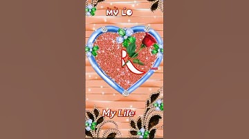 #k #r  art  Letter Name status ❤ || neme art  video 😍 || whatsapp status 💘 ||2022 #mr_love143