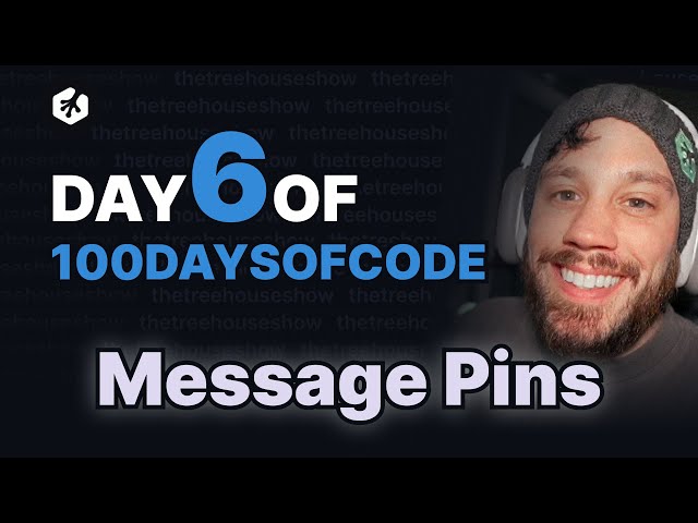 Day 6: Message Pins Component