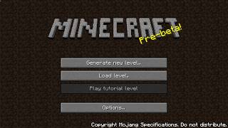 Minecraft Version Indev 0.31 20100131-2244 - No Commentary