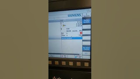 siemens: axis enable missing X1 problem