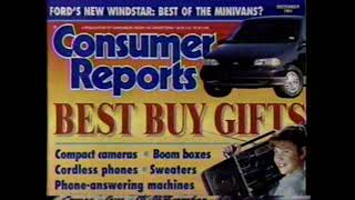 1996 Consumer Reports 'Risk-Free Trial Subscription' TV Commercial