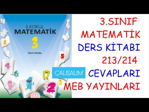 3.Sınıf Matematik Sayfa 213/214 Çalışalım Cevapları Geometrik Cisimlerin Benzer  ve Farklı Yönleri