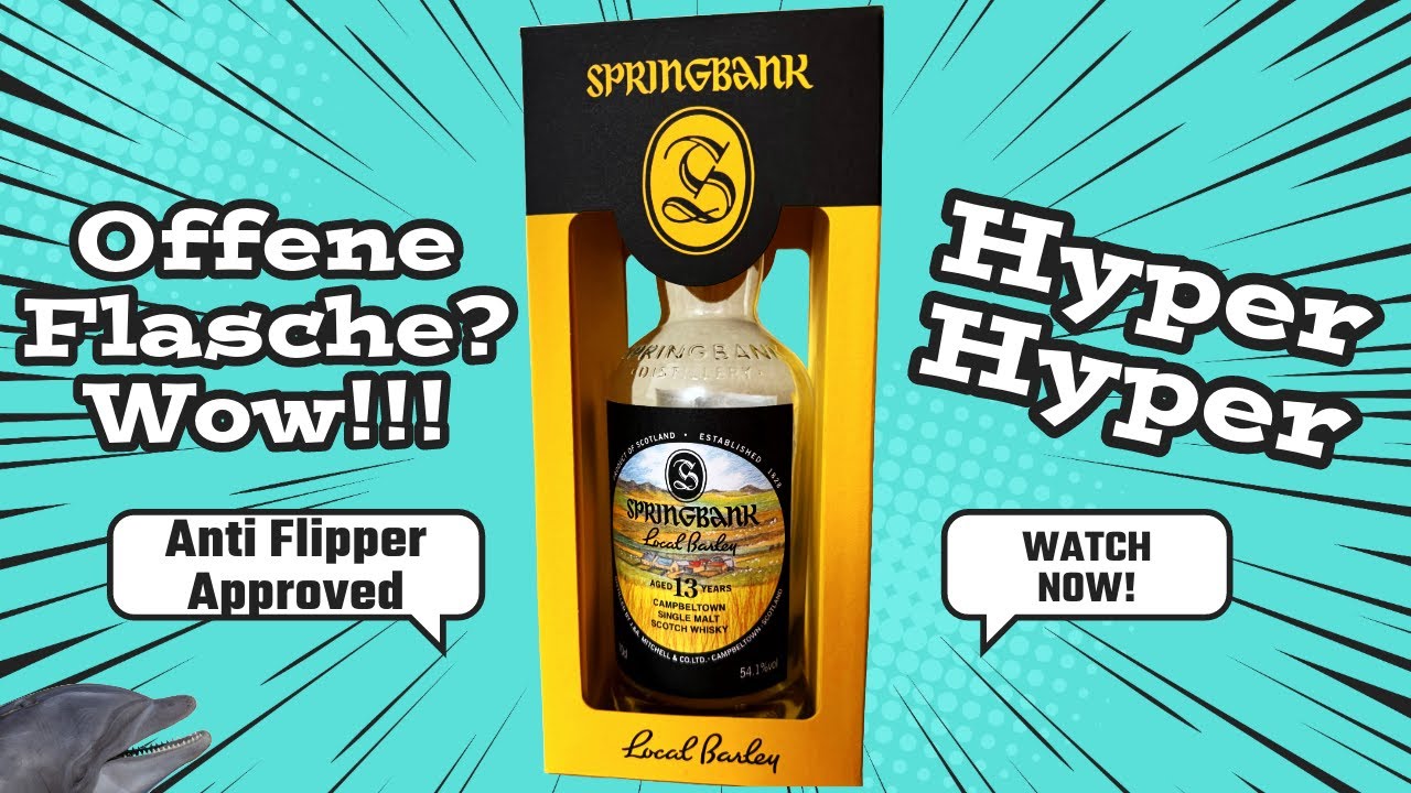 Springbank Local Barley 13 Jahre neue Abfüllung 12.2023 Whisky