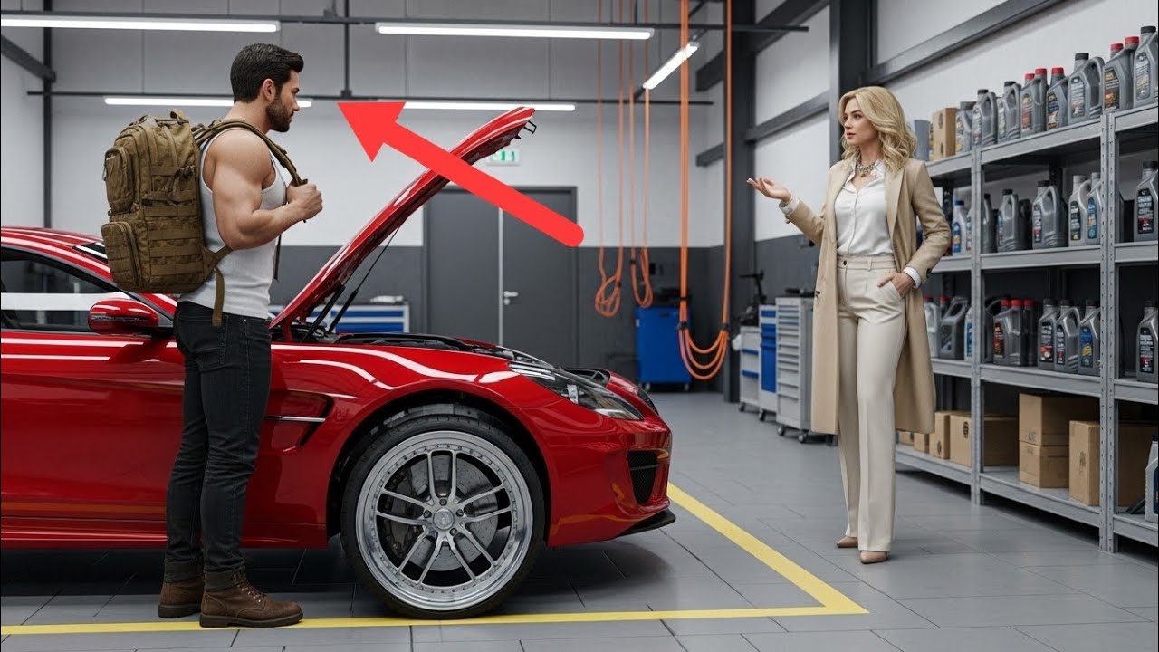 Durante 30 Días Nadie Reparó El Ferrari — Hasta Que Un Mecánico Desempleado Rogó Por Trabajo