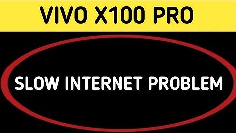 POCO X5 slow internet problem, how to solve slow internet problem