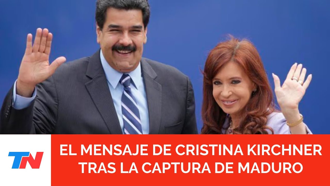 Cristina cuestionó el operativo de EE.UU. para capturar a Maduro: “Trump volvió a cruzar un límite”