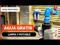 AGUA GRATIS! 💧⛏️ Cómo sacar Agua de un POZO PROFUNDO e instalar FILTROS