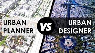 DIFFERENCE Between URBAN PLANNER and URBAN DESIGNER, ROLE and RESPONSIBILITIES with PDF NOTES