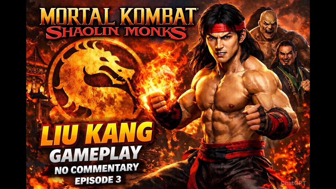 Liu Kang Longplay Part 3 – Mortal Kombat: Shaolin Monks (No Commentary)