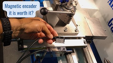Magnetic encoder in my minilathe