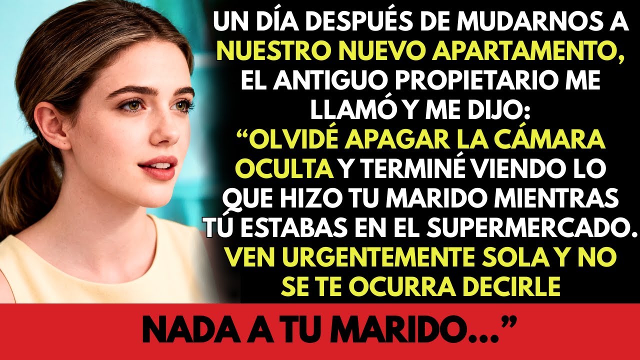 “Ven sola. No le digas nada a tu marido”, — dijo el antiguo propietario después de la mudanza...