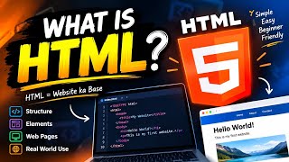 WHAT IS HTML | HTML Explained for Beginners in 4 Minutes... #html #coding #coder #popular #larning 