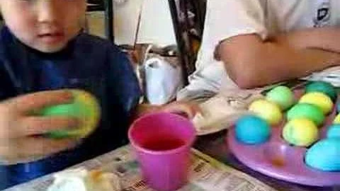 Timothy Easter Egg Fancy Dyeing