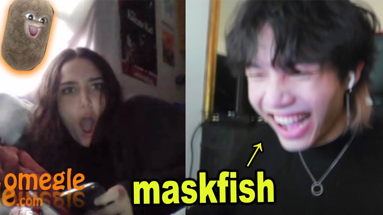 maskfishing to strangers and see their funny reactions