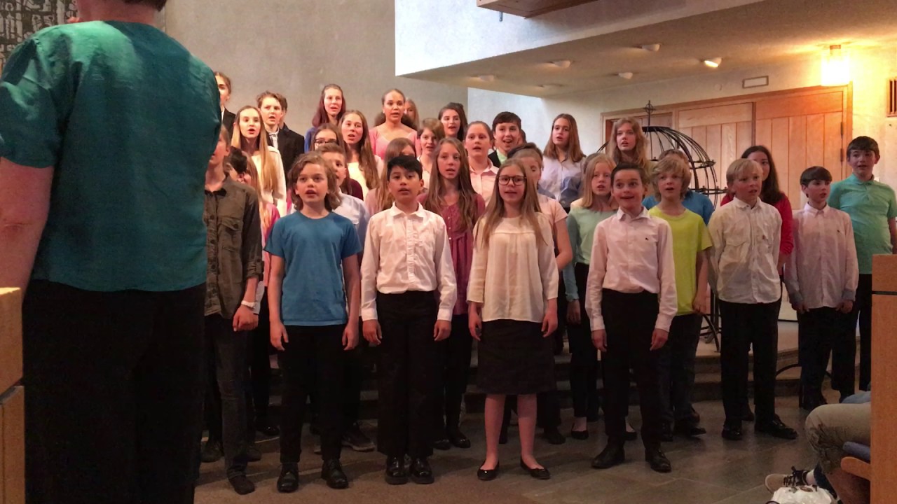 Adolf Fredriks Musikklasser, Vi är blommor Georg Riedel