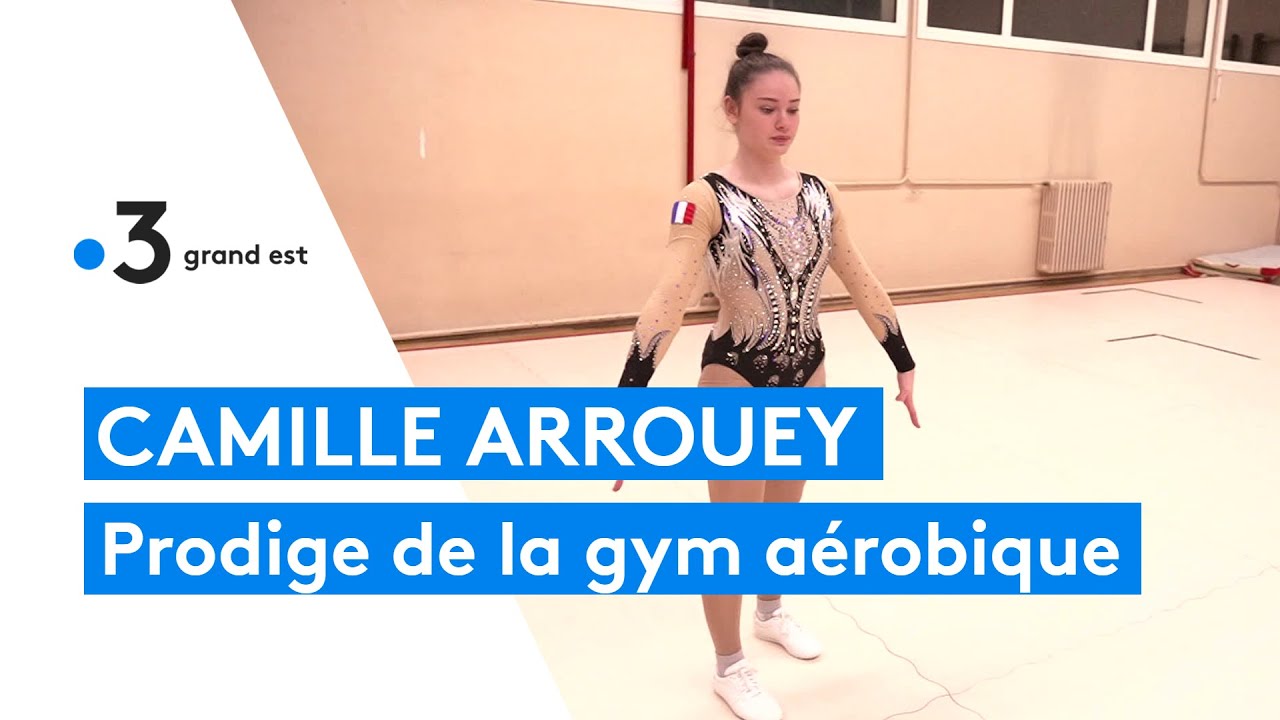Camille Arrouey, jeune prodige de la gymnastique aérobique, sélectionnée en équipe de France junior
