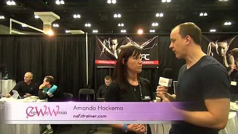 NAFC Amanda Hockema At the LA FitExpo Every Way Wo...