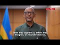 Umutekano ujyanye no kubaho kwacu ntabwo tuwushakira gushimwa nab'ahandi - Kagame