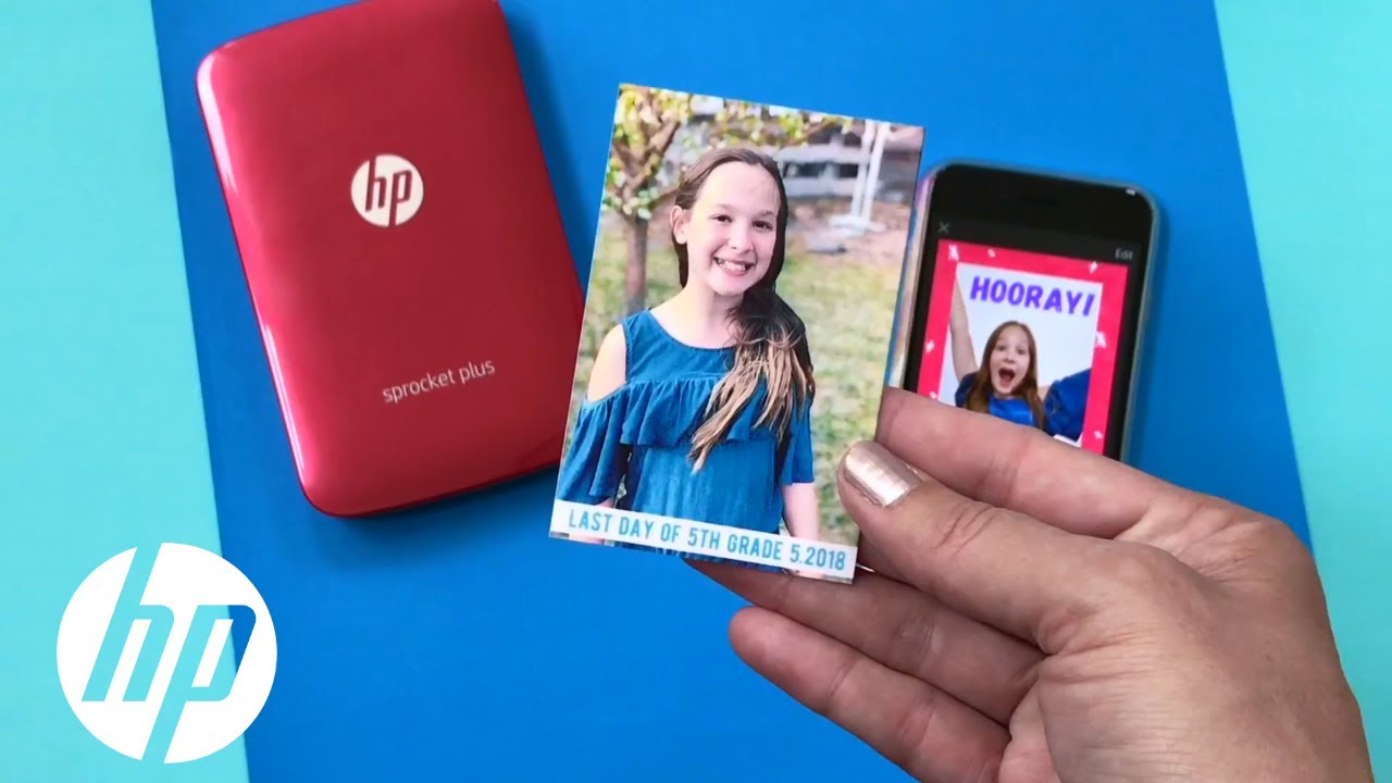 end of school year songs Last Day of School Photos DIY | HP Sprocket Photo Printer | HP