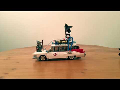 LEGO Ghostbusters Firehouse Stop Motion -rakenne