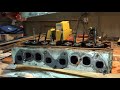 Repairing the MF 35 Cylinder head with cold magic metal