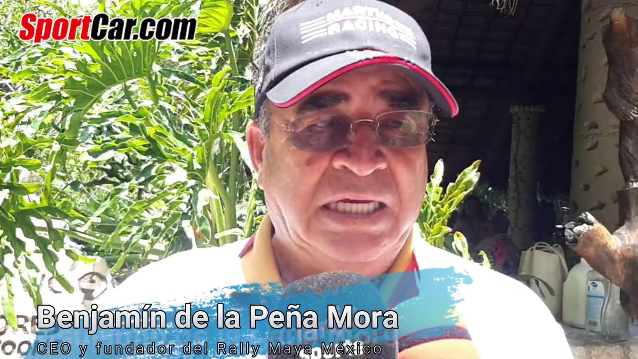 Benjamín de la Peña Mora, CEO y fundador del Rally Maya México