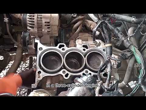 how 3 cylinder engine works