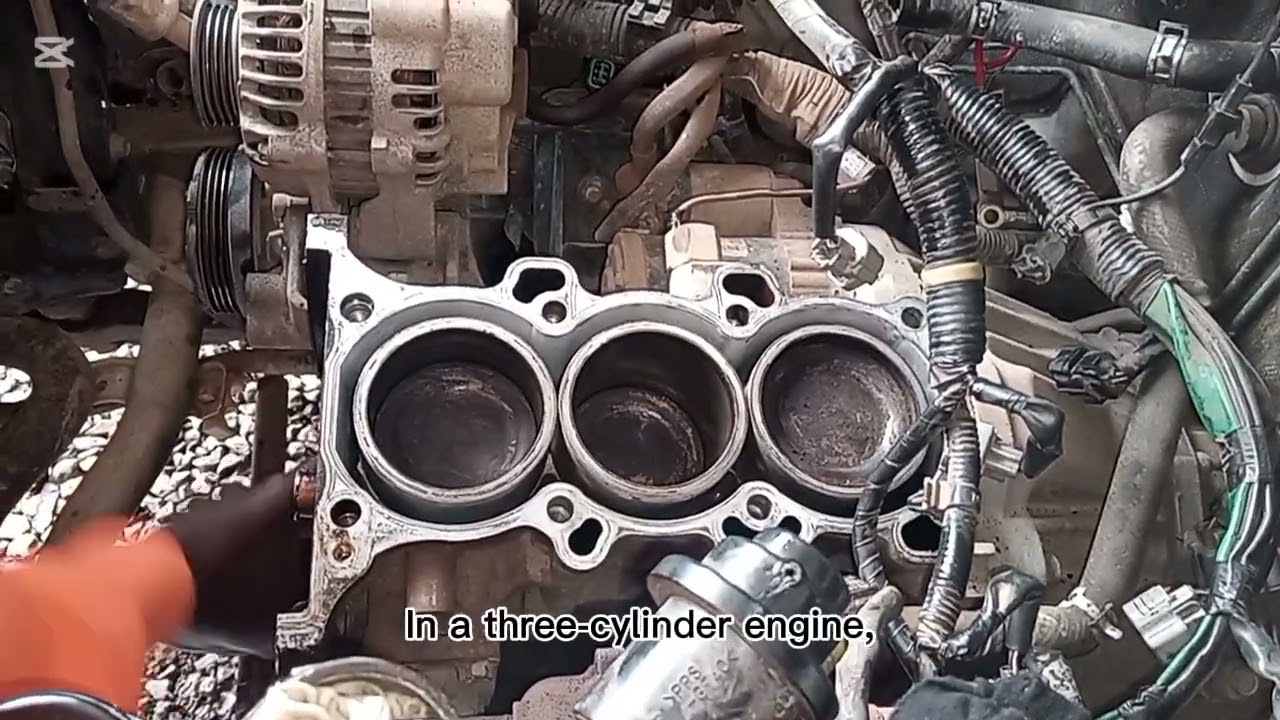 how 3 cylinder engine works