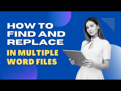 How to find and replace in multiple word files?  Word Find & Replace Tool | Find Replace Tool