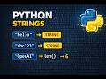Python Strings Basics #pythonstrings #python #strings