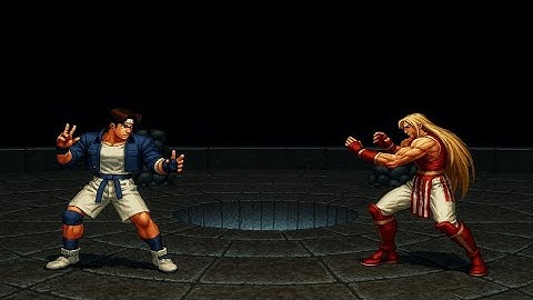 KOF 97 | Sie Kensou vs Andy Bogard | Intense Battle & Special Moves | King of Fighters 97