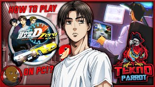 HOW TO PLAY INITIAL D ARCADE STAGE ZERO VER. 2 ON PC USING TEKNOPARROT!