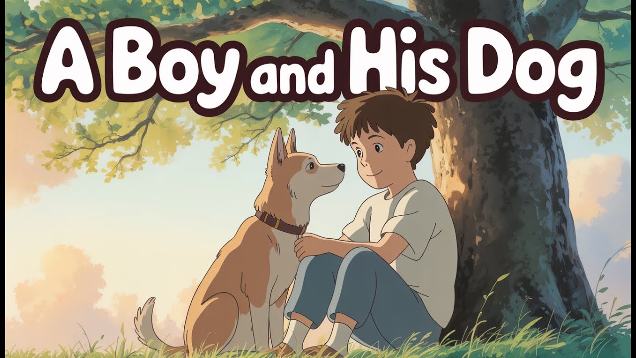 A Boy and Dog🐕 | A Heart Touching Animated Story | Ghibli Style Emotional Short Film