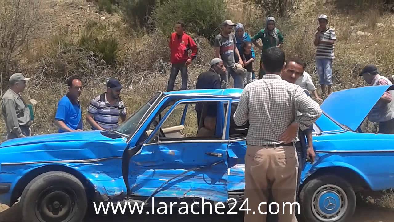 العرائش 24 : حادثة سير رئيس جماعة بني كرفط