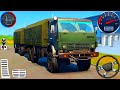 Army Truck Driving Cargo Games - US Offroad Army Truck Driving 3D 2025 - Andriod Gameplay