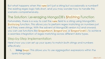 How to Use MongoDB Regex for Numbers in Node.js