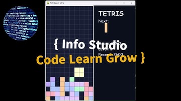 Learn to Create Tetris Game in Python using pygame | Python small game Project for beginners #python